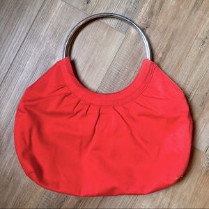 Banana Republic Red Minimalist Purse